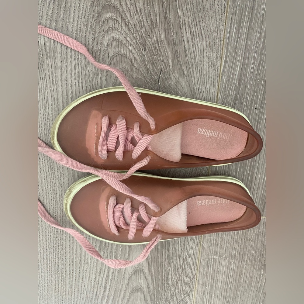 Mini Melissa Girls Pink Shoes